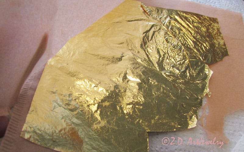 24K Gold Keum-Boo Foil Contenti 090-043