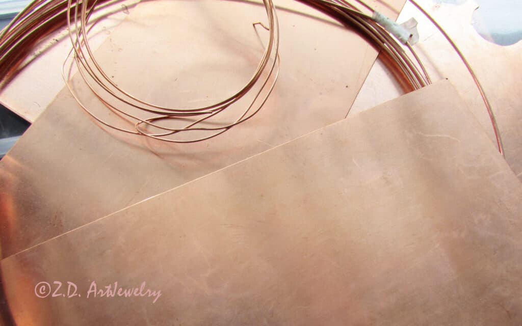 Copper in art