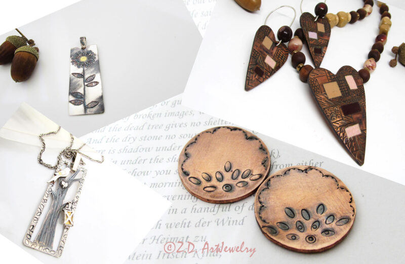 metal stamping on jewelry