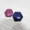 Mismatched hexagonal earrings - Image 2