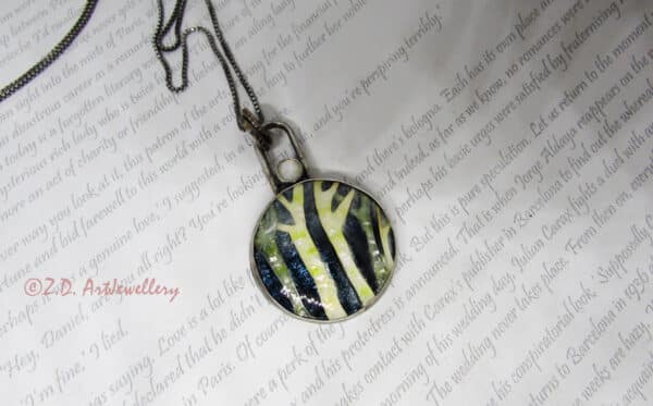 Trees enamel jewelry