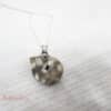 Bird and lantern enamel pendant - Image 4