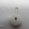 Silver enamel pendant