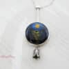 Moony Night Enamel Pendant - Image 3