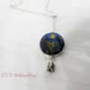 Moony Night Enamel Pendant - Image 2